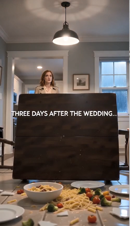 Three Days After Our Wedding, He Flipped the Dinner Table and Told Me a Wife Had to Be Hit to Learn Her Place