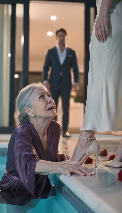 My Fiancée Left My 78-Year-Old Mother in the Pool—But She Didn’t Know I Was Watching