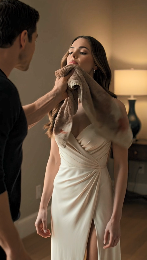 FOURTEEN HOURS AFTER OUR WEDDING, MY HUSBAND THREW A FILTHY, GREASE-SOAKED RAG IN MY FACE IN FRONT OF HIS ENTIRE FAMILY.