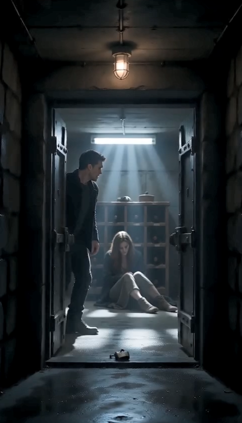 When the Cellar Door Opened, the Mafia Boss Found His Maid Bound and Barely Alive—While His Best Friend Pretended to Be Horrified