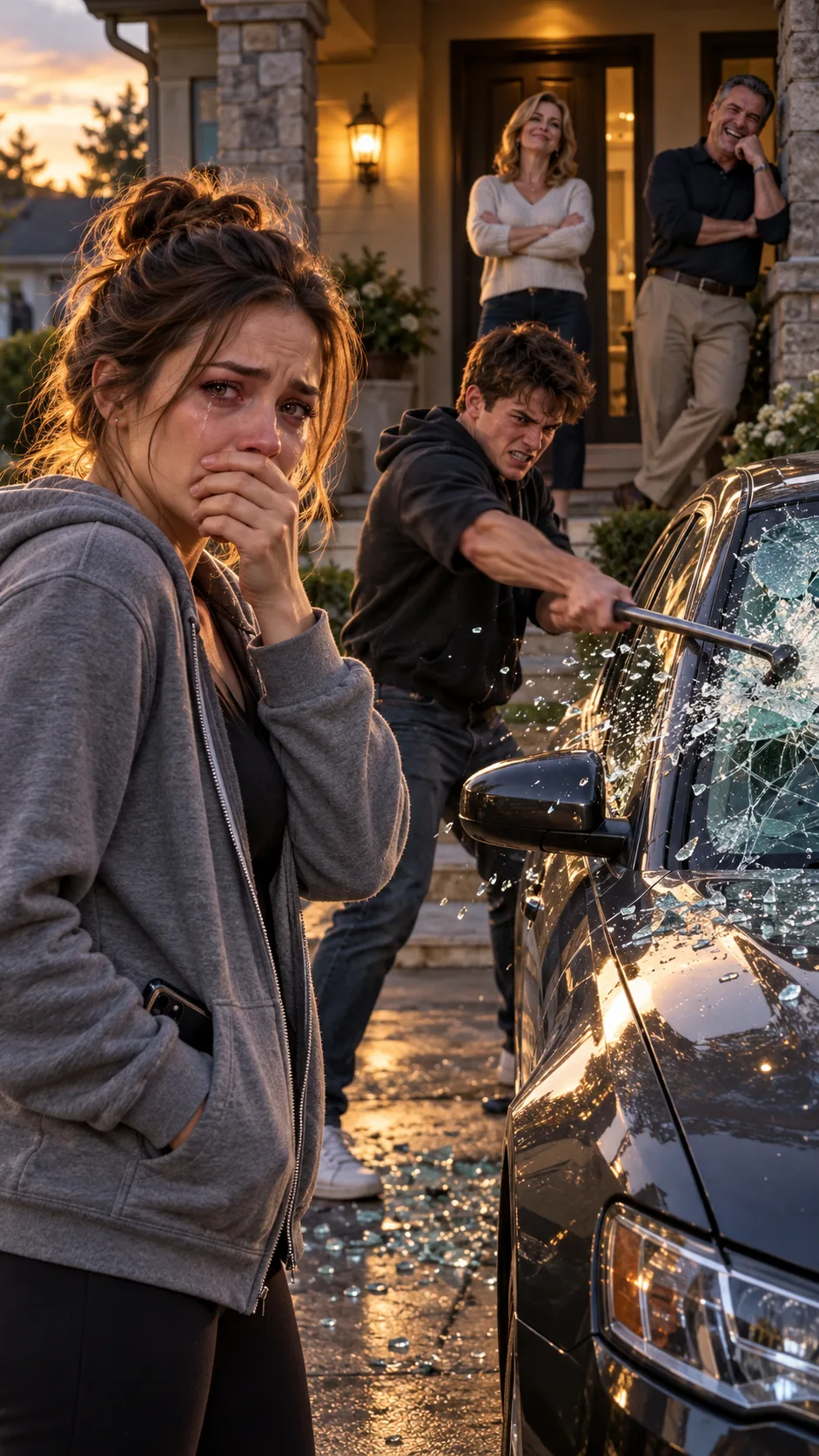 “My Brother Destroyed My Car While My Parents Watched — They Didn’t Know I Was Recording Everything”