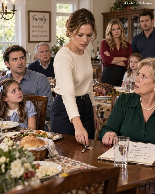My mother told me there was no room for my husband’s eight-year-old daughter at our family reunion because she was “not really family.” I didn’t yell. I didn’t argue.