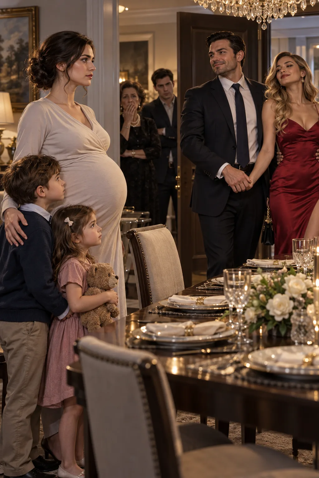 My husband walked into our dining room holding his mistress’s hand while I was eight months pregnant and calmly announced that she was moving into our house.
