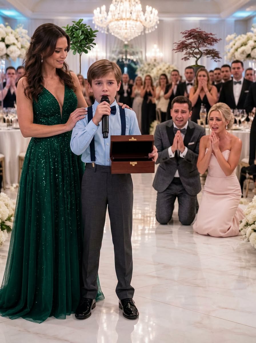MY CHEATING EX-HUSBAND HUMILIATED ME AT HIS WEDDING—THEN OUR SON GAVE HIM A GIFT THAT EXPOSED EVERYTHING