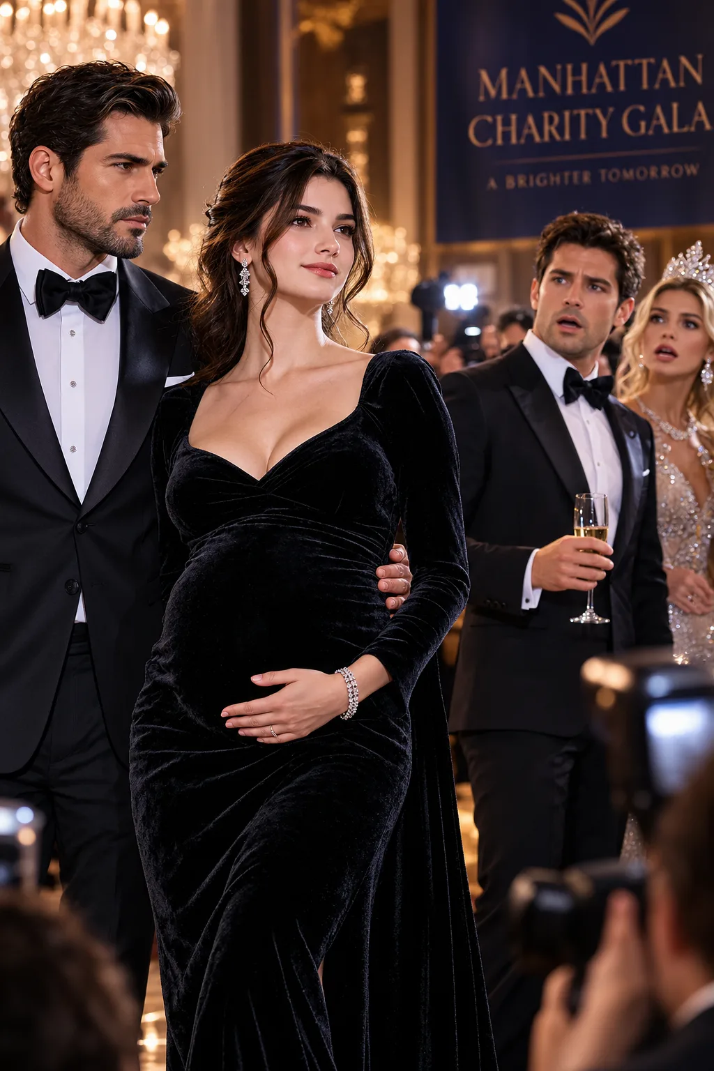 My ex-husband walked into a glittering Manhattan charity gala with his beauty-queen fiancée on his arm, laughing as he told reporters I’d be far too humiliated to show my face.