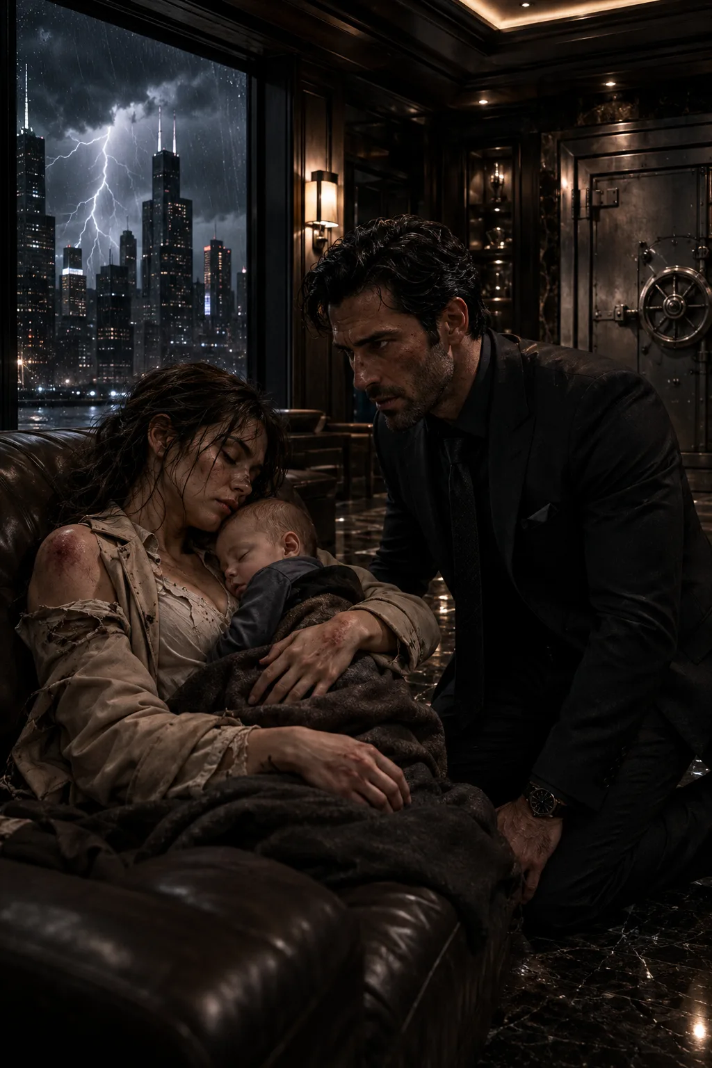He Was Ready to Burn Chicago for His Missing Nephew—Until He Found the Baby Sleeping in the Arms of the Woman Who Knew Who Betrayed His Family