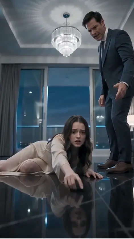 The Billionaire Slapped the Maid for “Pushing” His Baby Into the Pool—Then She Pointed at the Security Camera