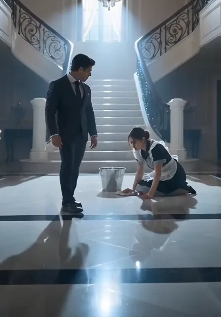 THE BILLIONAIRE FROZE WHEN THE MAID APOLOGIZED… BECAUSE HE KNEW THAT VOICE
