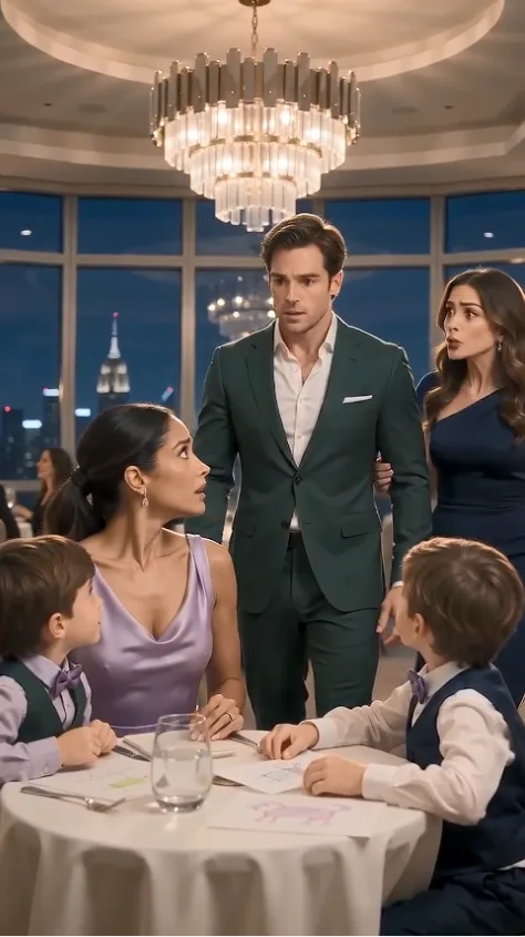 A Quiet Lunch With Her Children Turns Into a Nightmare When Her Billionaire Ex-Husband—The Man Who Divorced Her Because He Believed She Was Infertile—Walks Up to Her Table and Discovers the Truth He Was Never Supposed to Know.