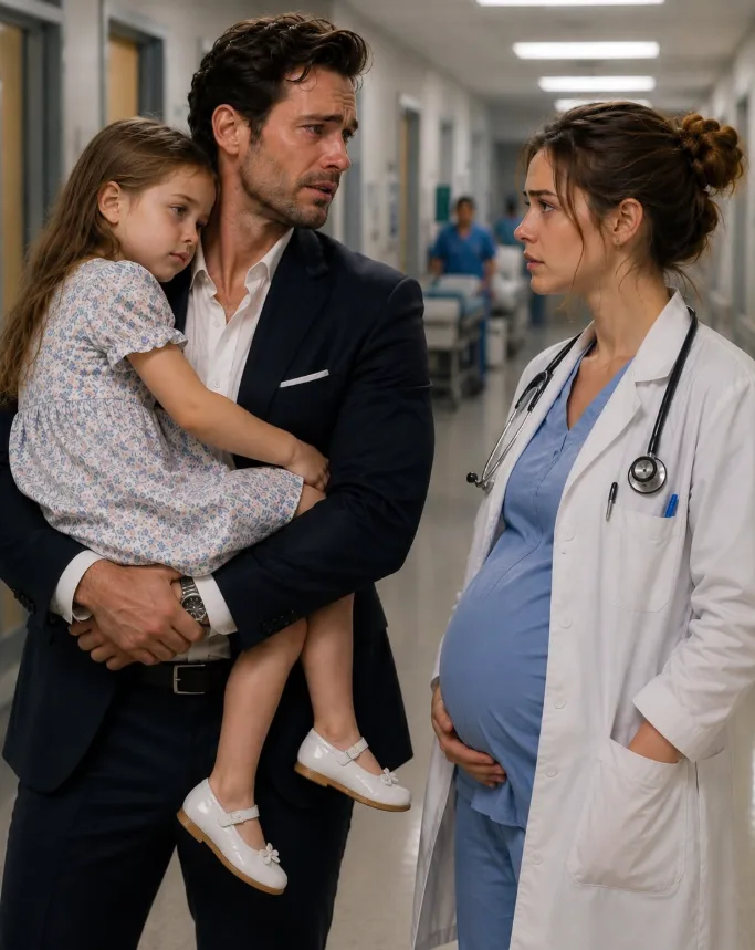 My ex rushed into my emergency room with his injured little girl, terrified of what the doctors might tell him.