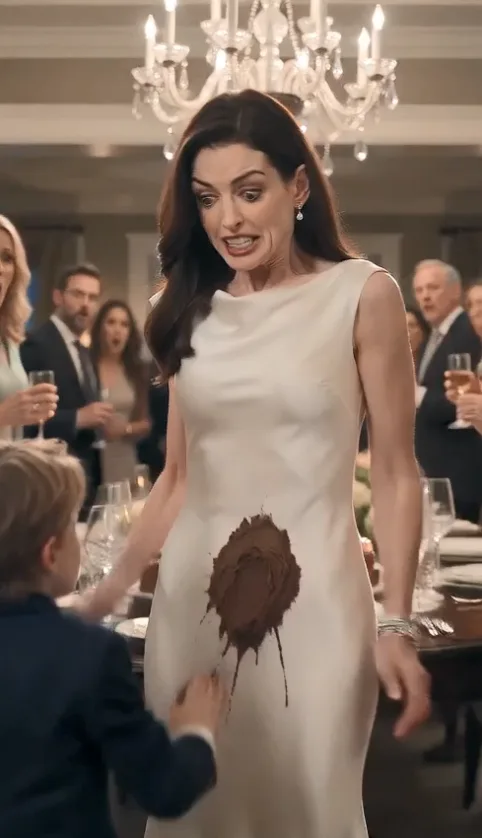 He Smeared Cake On His Stepmother’s White Dress, But The Water Revealed Her Secret