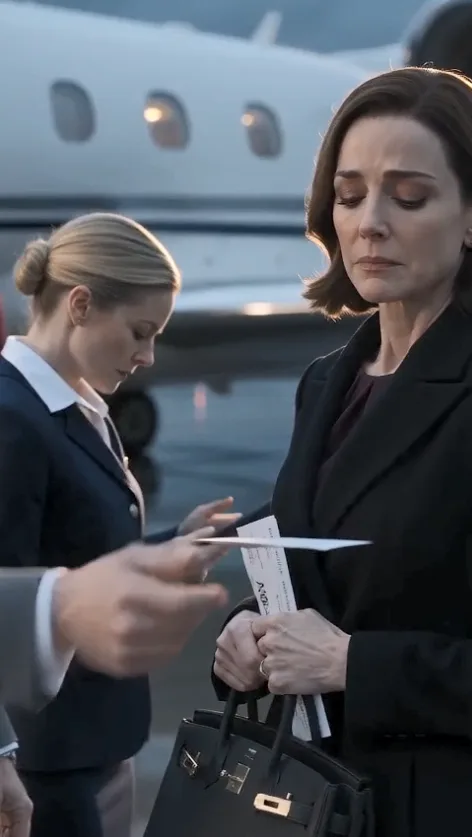 My Husband Gave My Private Jet Seat to His Mistress—Then the Airline Manager Saw My Name