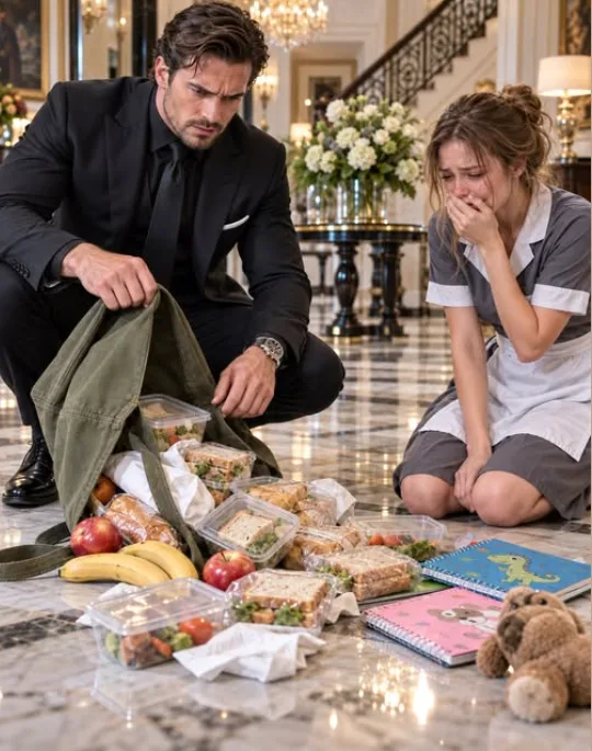 I thought my maid was stealing from me.  So one night, I stopped her at the staff entrance and ripped the heavy canvas bag from her trembling hands.  “Open it,” I ordered.  She begged me not to.  Then the bag hit the marble floor.  Everything spilled out.