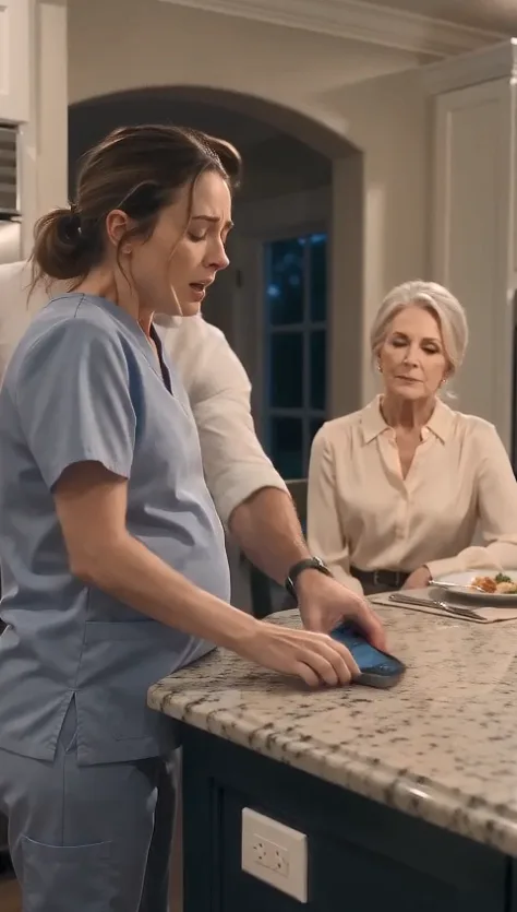 I came home late from a twelve-hour shift, seven months pregnant and barely able to stand.
