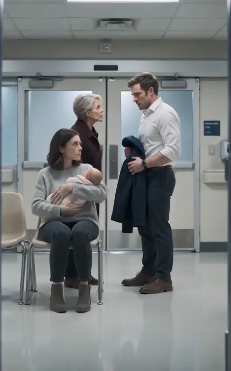 My husband and I were sitting in the emergency room with our four-month-old daughter when his mother suddenly stormed through the automatic doors, snatched his coat off the chair, and shoved it into his hands.  “He never agreed to this kind of stress!”  Then she pointed straight at me.  “You’re the mother. You deal with it.”