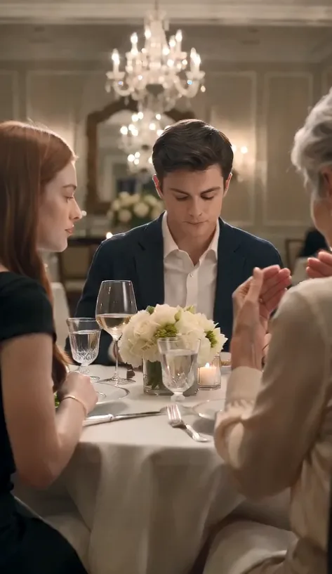 The Mafia Boss Ignored His Deaf Mother’s Signs During Dinner—Until an Exhausted Waitress Suddenly Answered Her in ASL and Revealed What His Own Mother Had Been Trying to Tell Him.