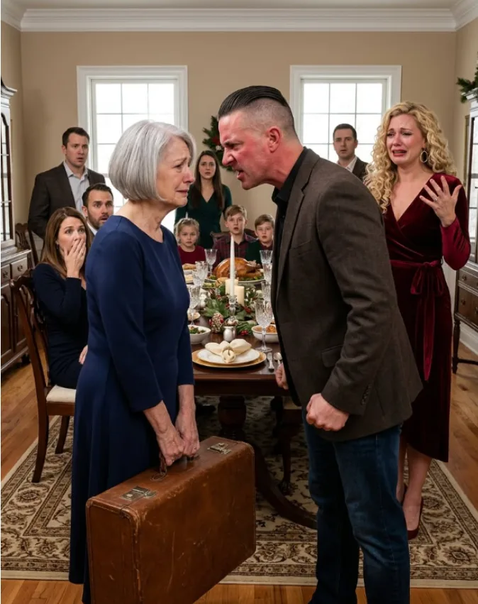 My son shouted in my face, “Pay the rent or get out!” in front of twenty-two people at Christmas dinner, while my daughter-in-law mocked, “Let’s see how you survive!” So I packed my things, moved into my new house, and cut off every expense, every favor, and every dollar they had been taking from me.
