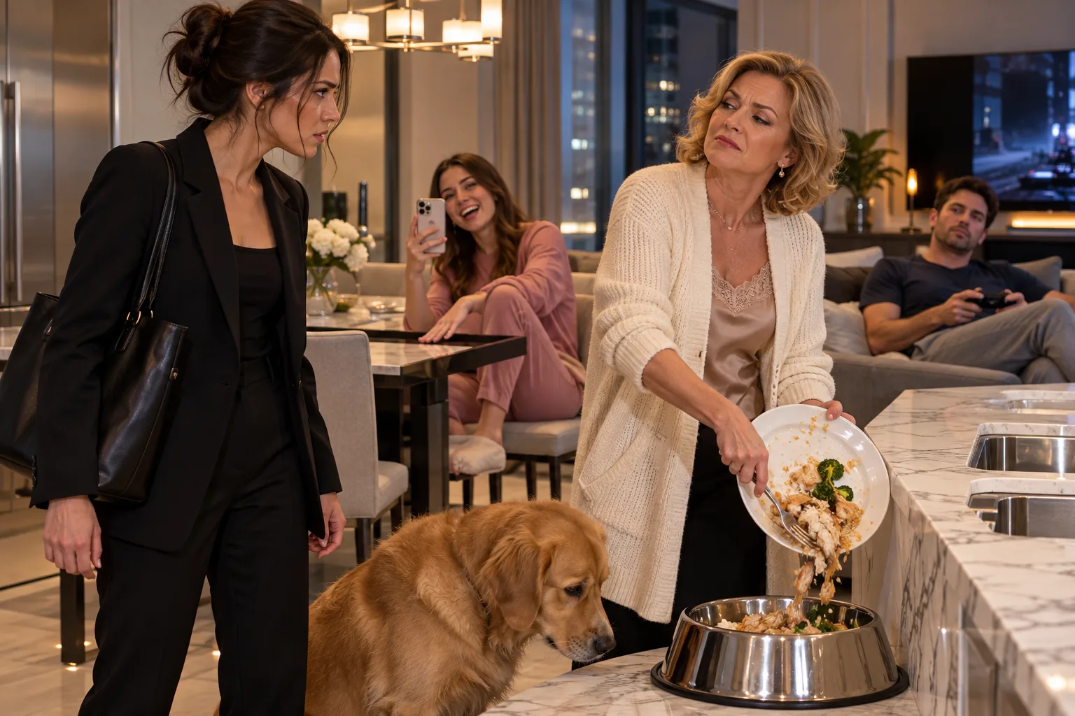 My MIL Fed My Dinner to the Dog While My Husband Watched—Then I Said, “Get Out of My Condo”.
