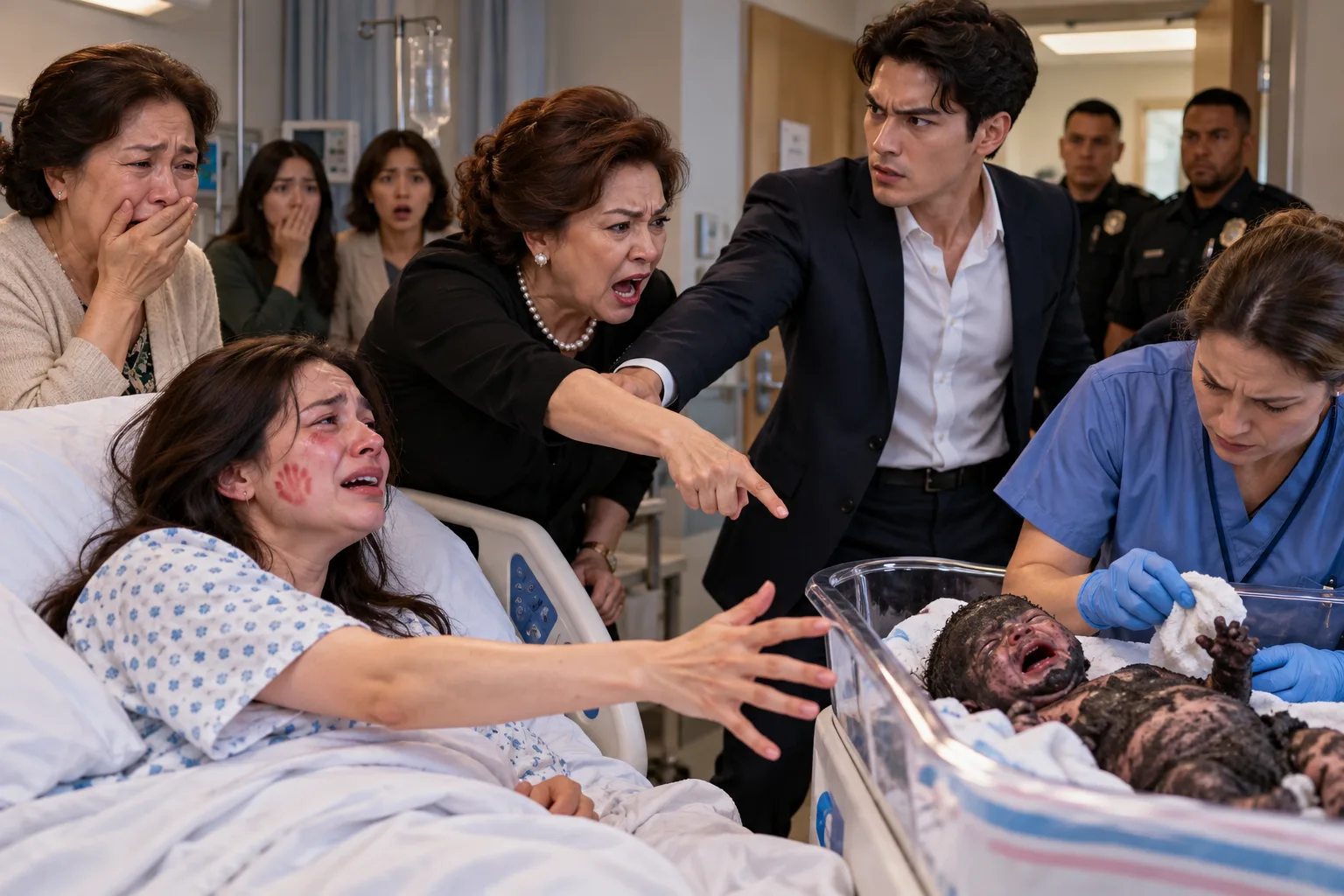 The moment my mother-in-law heard that I had finished labor and the baby was finally here, she stormed into my hospital room while I was still asleep.