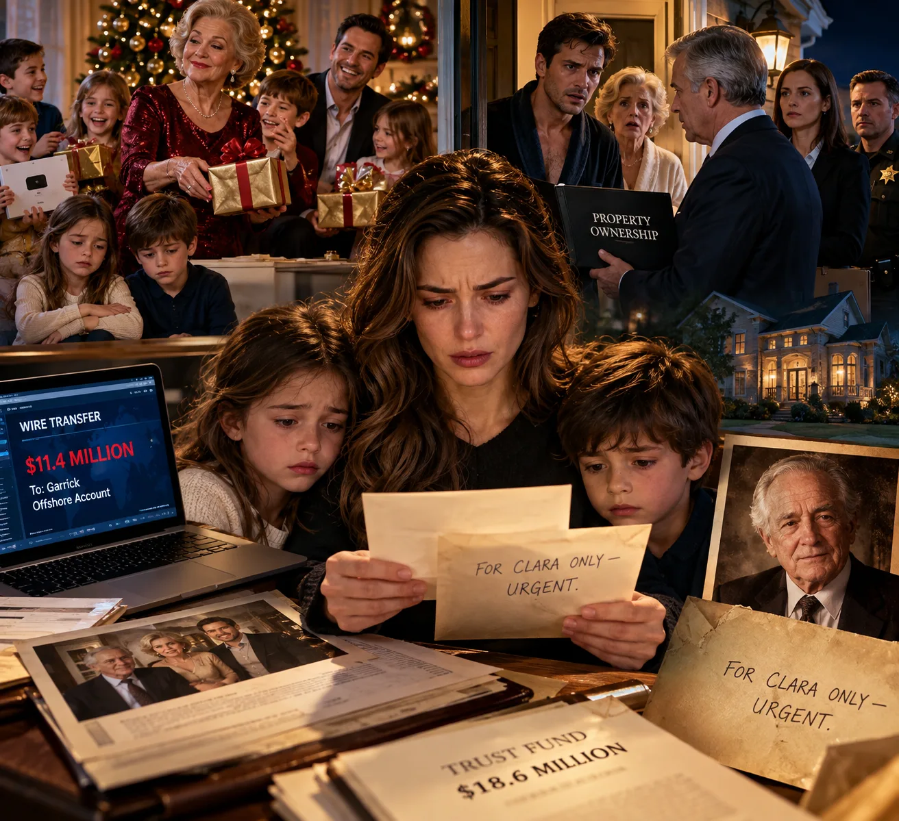  MY MOM GAVE EVERY GRANDCHILD A GIFT EXCEPT MY TWO KIDS—AT 6 A.M., A SHERIFF ARRIVED WITH A SECRET THAT DESTROYED HER PERFECT LIFE.