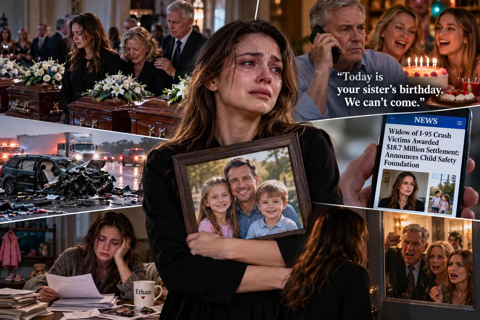 My parents skipped the funeral of my husband and our two children because celebrating my sister’s birthday mattered more.