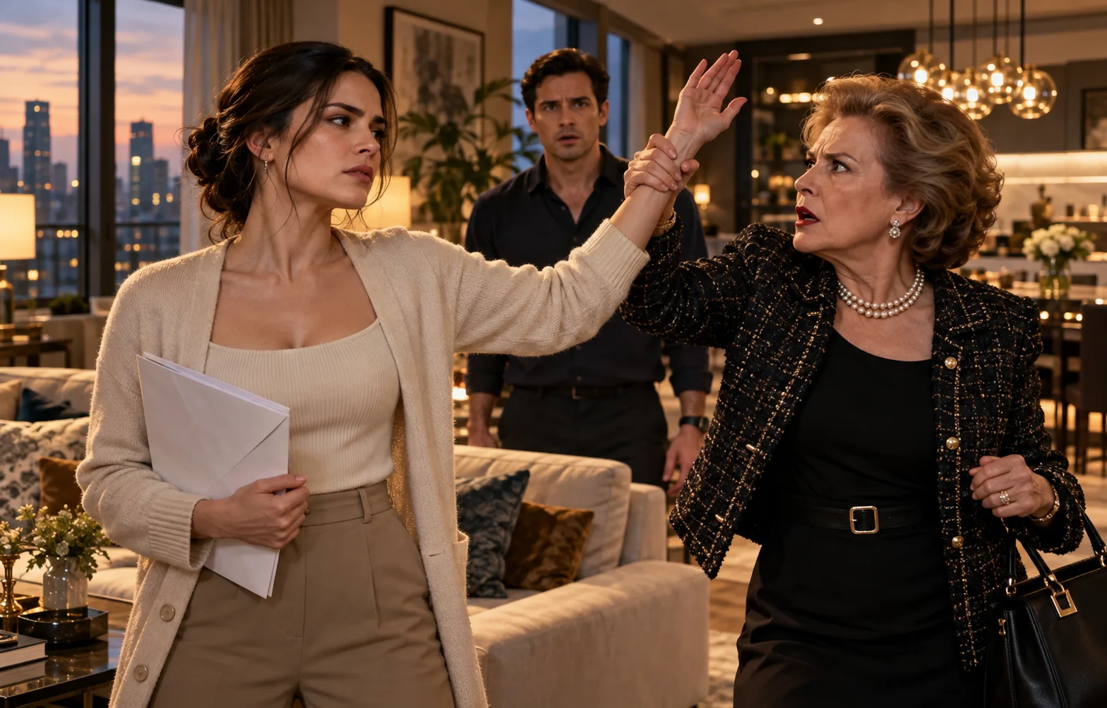 My Mother-in-Law Tried to Slap Me—Then I Heard Her Plot to Steal My Apartment