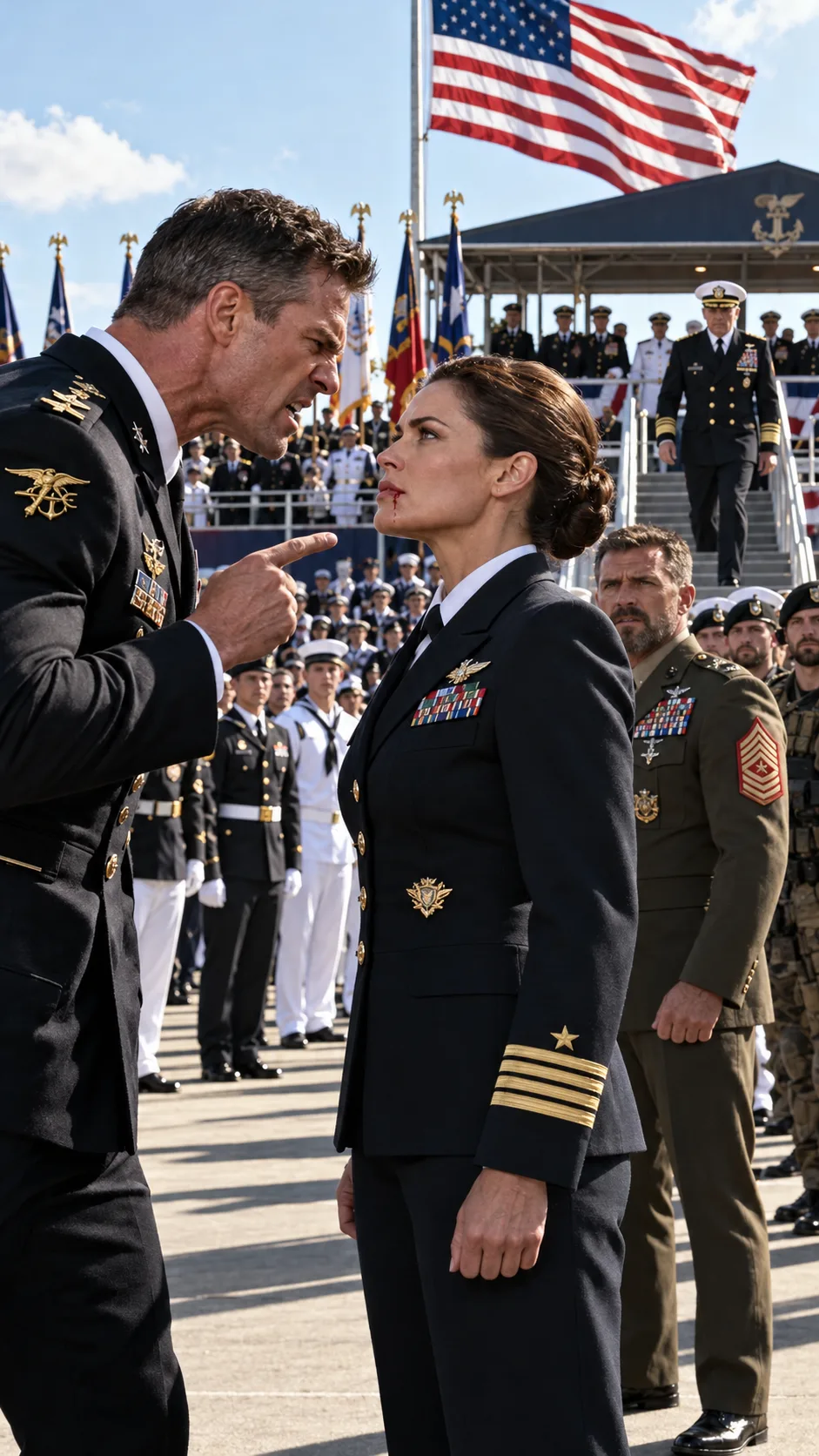 "A Navy SEAL commander slapped me across the face in front of 1,040 troops.