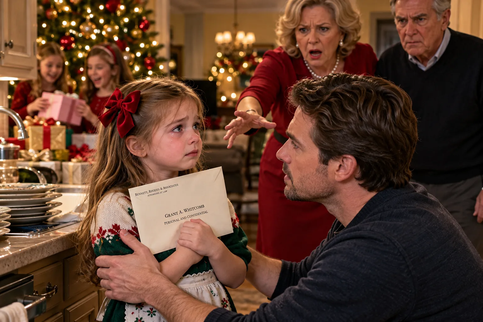 MY MOTHER TREATED MY ADOPTED DAUGHTER LIKE A SERVANT ON CHRISTMAS—UNTIL A HIDDEN LETTER EXPOSED HER SEVEN-YEAR SECRET