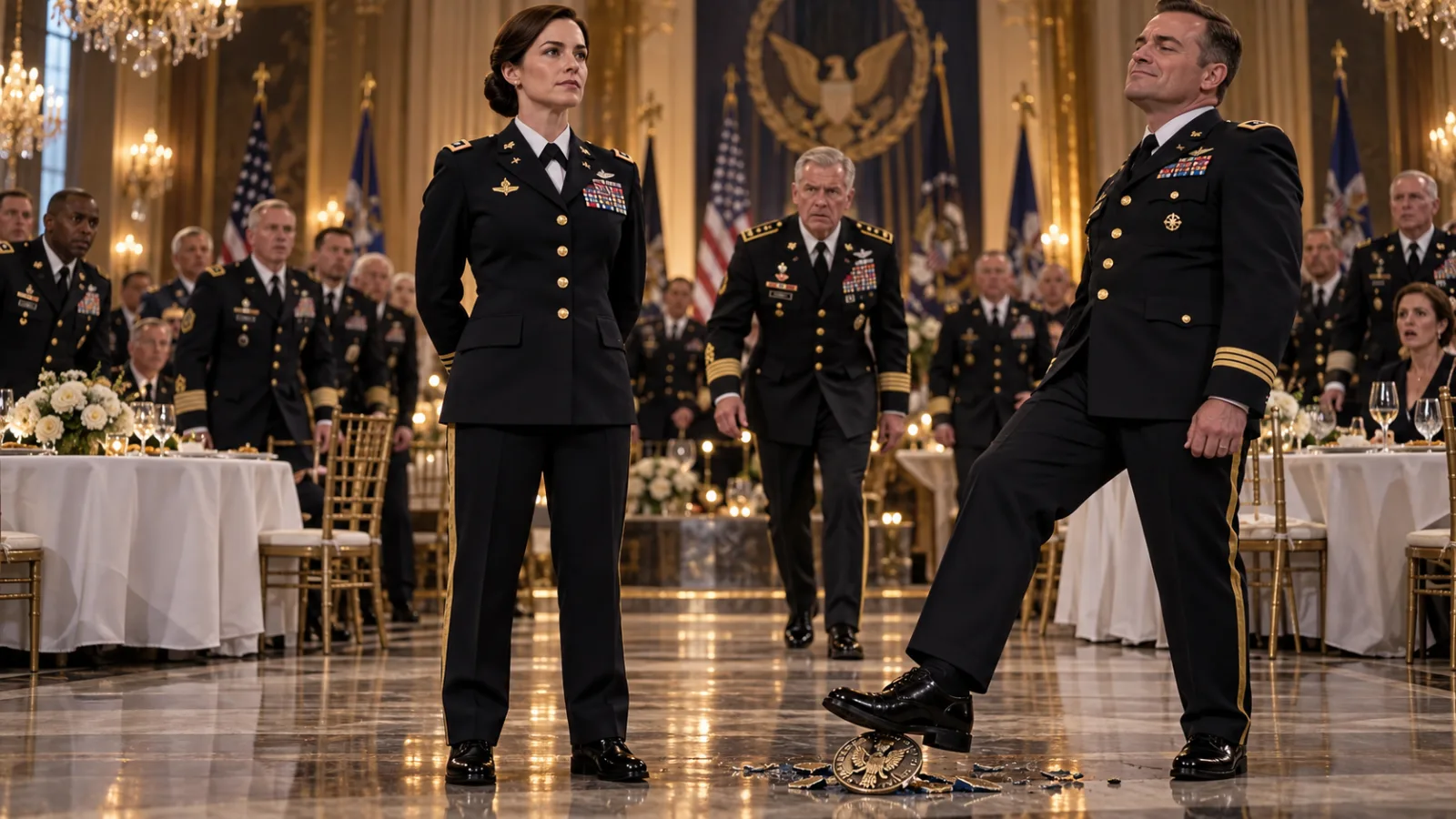 He Mocked My Ribbons In Front Of The Whole Banquet—Then The General Called Me “Ma’am”