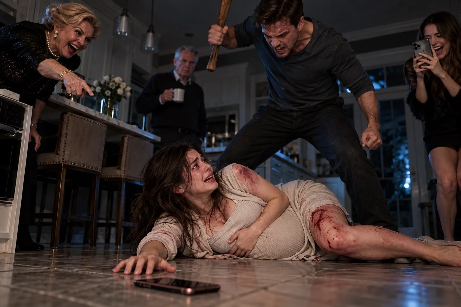 “Nobody's coming,” my husband said—then the entire house went dark