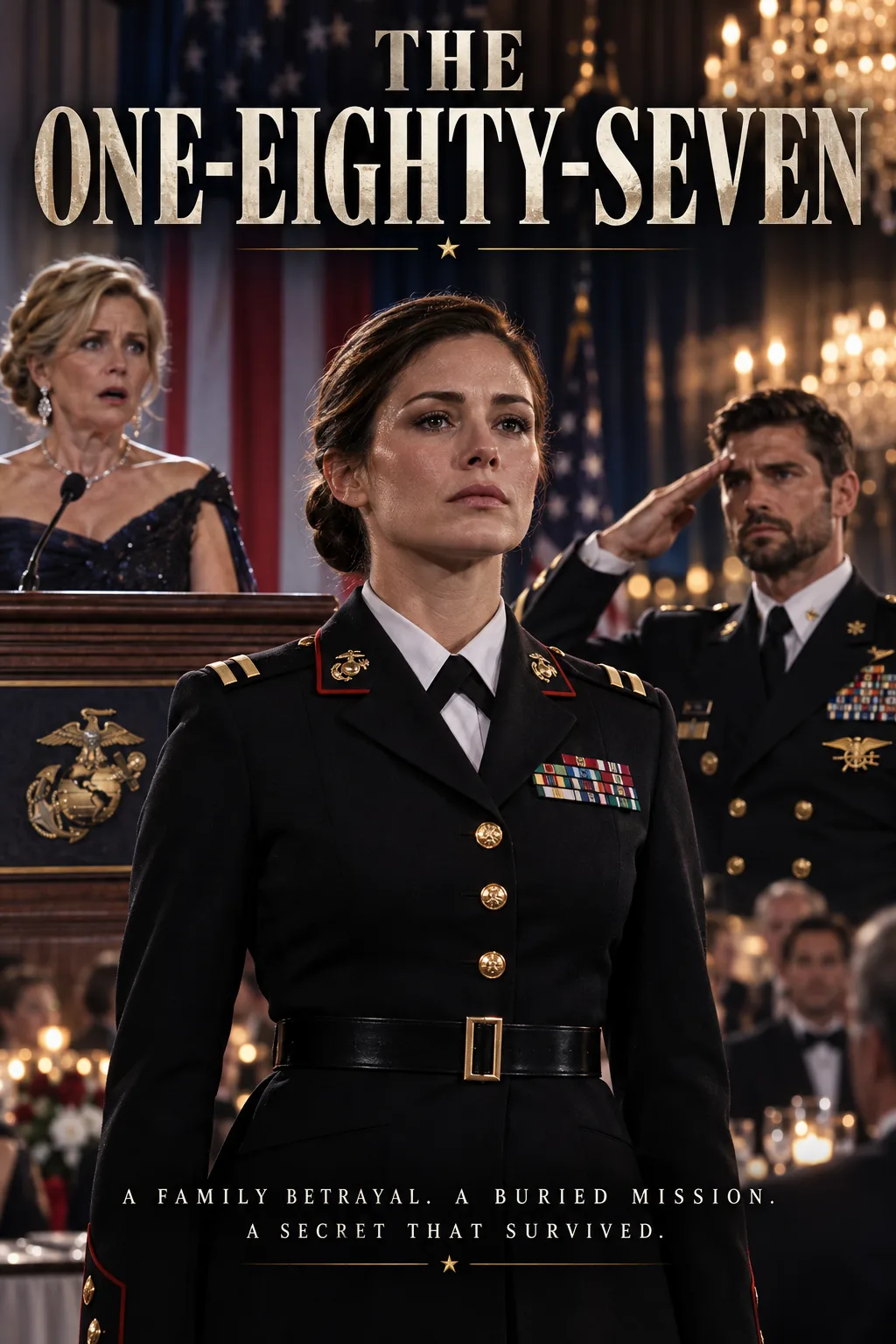 MY MOTHER CALLED ME A DISGRACE IN FRONT OF 200 GUESTS—THEN A NAVY SEAL SAW MY MARINE UNIFORM, TURNED PALE, AND WHISPERED, “MA’AM… ARE YOU THE ONE-EIGHTY-SEVEN?”