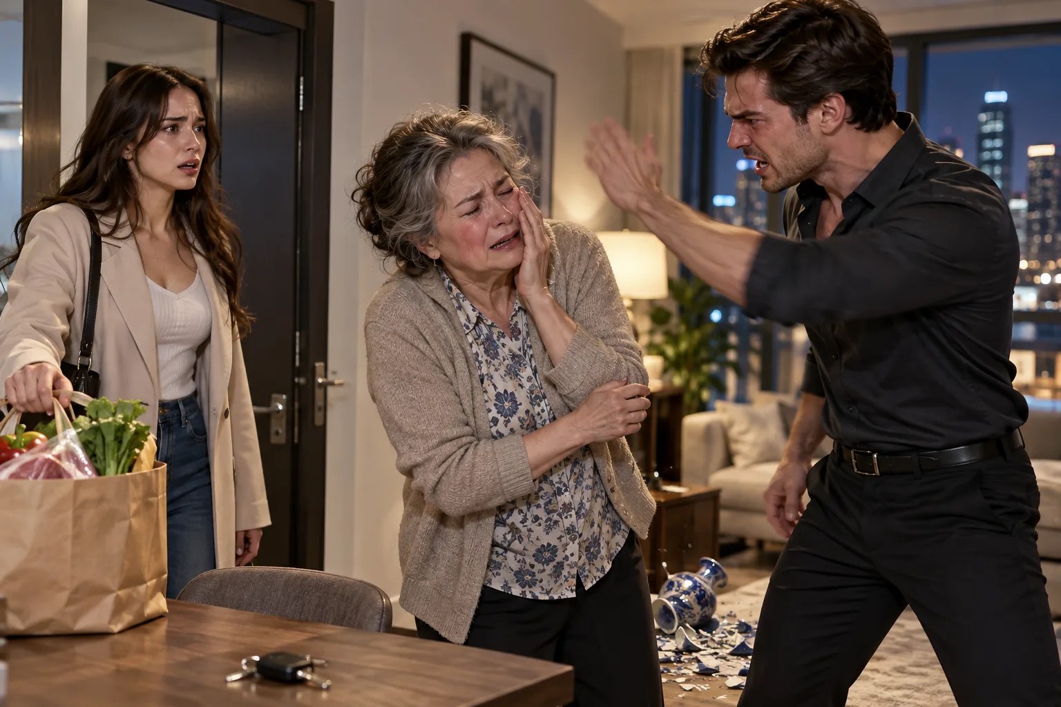 My Husband Slapped My Mother Twice In Front Of Me And Demanded,  “Either She Leaves Tonight Or Our Marriage Is Over.”