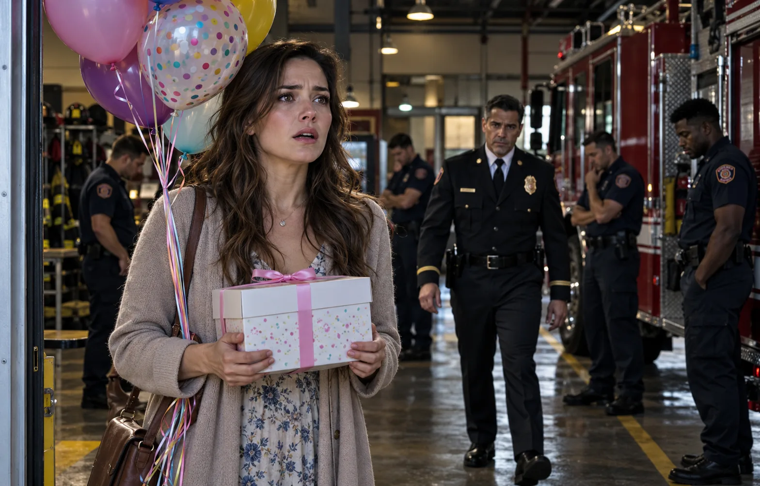 For His Birthday, I Showed Up Unannounced at My Firefighter Husband’s Station — Then What His Captain Told Me Made My Stomach Drop