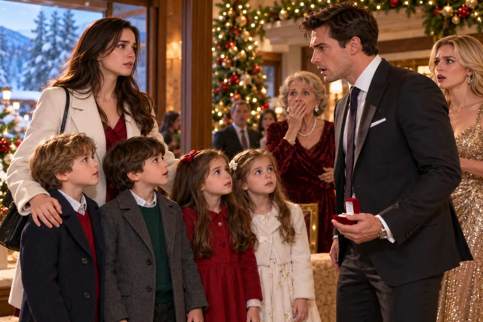  My Ex-Husband Invited Me to Christmas After 8 Years—He Never Expected Me to Bring Four Children