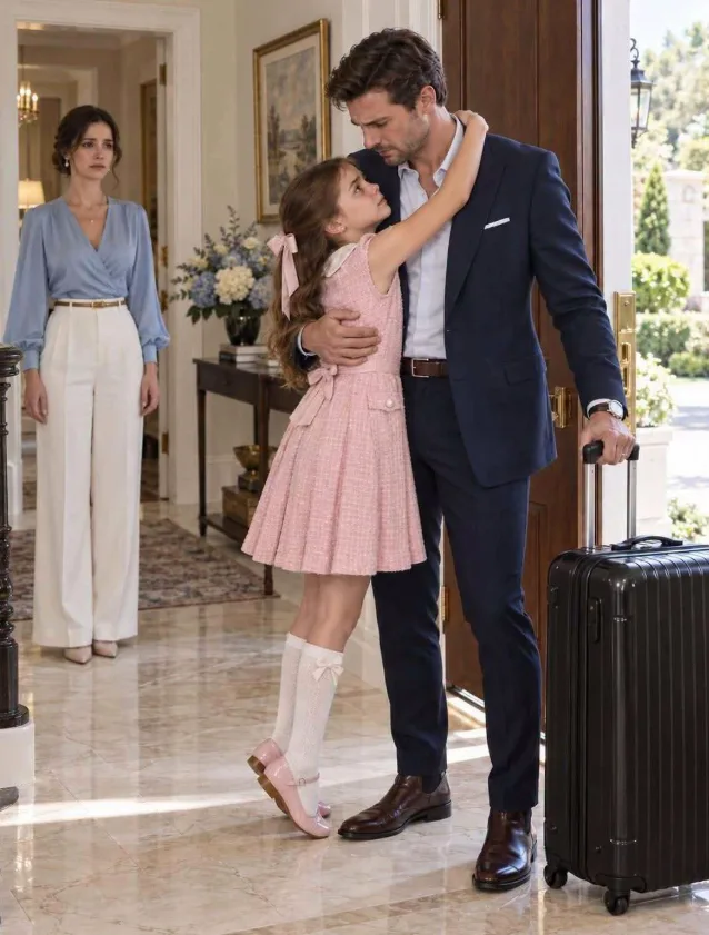  Fifteen minutes before I was supposed to leave for the airport, my six-year-old daughter wrapped her arms around my neck and whispered something that made my blood run cold.