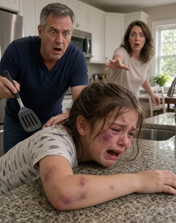 Because our daughter talked back to her father, my husband forced her down onto the kitchen table and attacked her mouth with a pair of pliers, leaving her catastrophically injured.