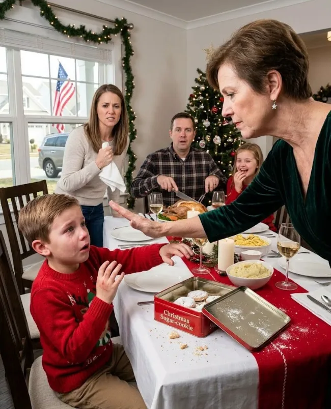 My Mom Slapped My 7-Year-Old Son at Christmas—Then Asked Me to Pay Her $1M Business Debt...