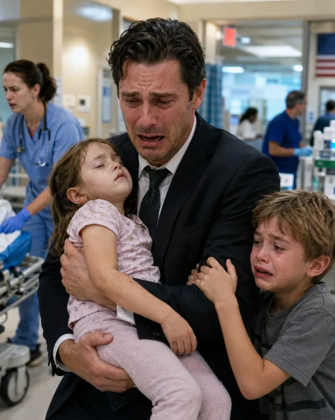 “DADDY, EMMA WON’T WAKE UP. WE HAVEN’T EATEN IN THREE DAYS.”
