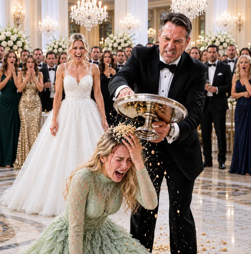 My dad smashed a cake stand into my head after I refused to give my sister my BMW—so I exposed his secret in front of 200 guests.  1