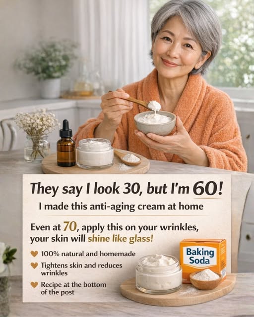 Say Goodbye to Wrinkles and Dark Spots: A Simple Homemade Cream for Brighter, Healthier-Looking Skin