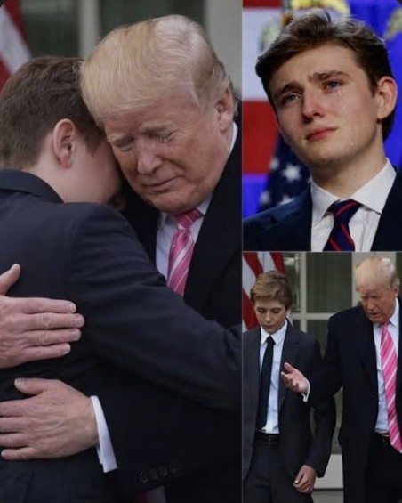 Just 25 Minutes Ago, Barron Trump breaks down in tears while making a heartbreaking announcement...see more 💔ad