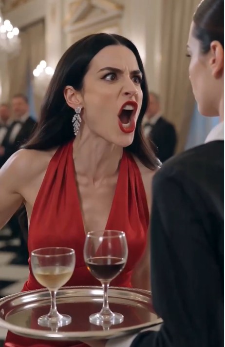 The ballroom fell into a chilling silence.  Elena pressed her fingers against her split lip, disbelief flashing in her eyes. No one had ever dared to lay a hand on her. No one had ever dared to defy her in public like this.