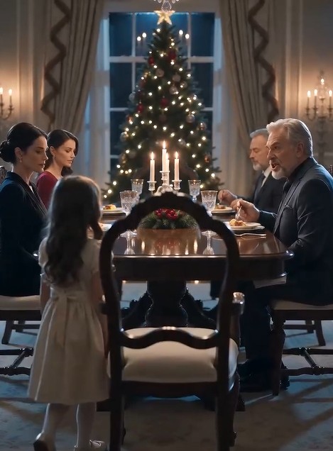 💥My Dad Shoved My 9-Year-Old Daughter Off Her Christmas Chair... Four Words Later, He Turned White