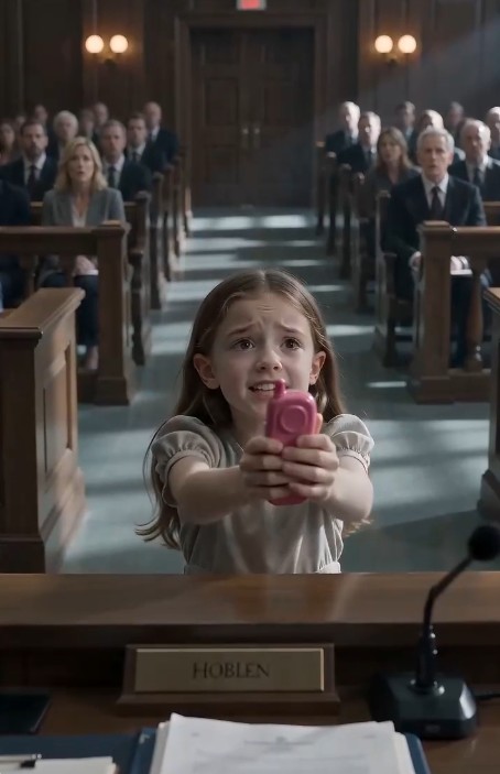 Every person inside the courtroom froze.  Even the air itself seemed to stop moving.  The judge slowly leaned forward.  “Did you say… you recorded them?”  My tiny hands trembled as I held up the pink toy phone.  Everyone had laughed at that phone for years.