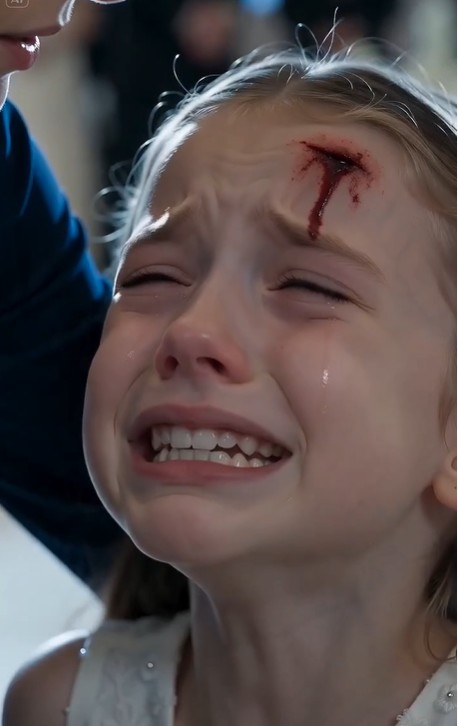 He Framed My 8-Year-Old Daughter at His Wedding… Then the Wedding CCTV Exposed Him  The first thing I noticed wasn't my daughter.  It was her blood.