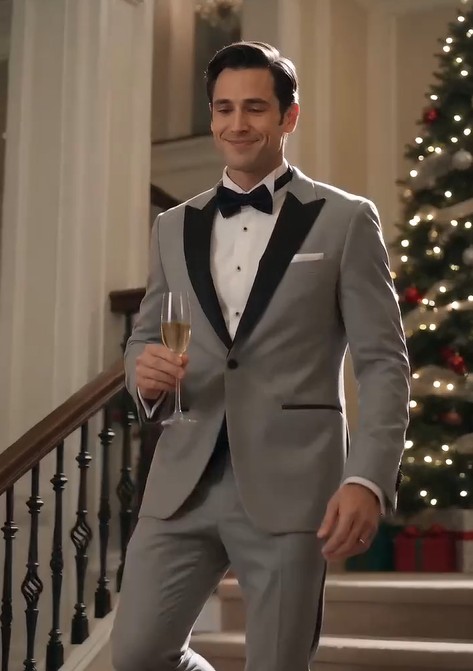 The millionaire came home for Christmas and found his little daughters eating moldy bread while his new wife danced downstairs covered in diamonds.h