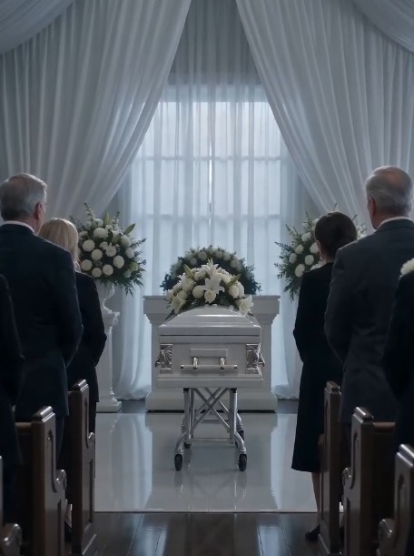 For a moment, no one in the funeral parlor could decide whether to scream or wake up.  The pale hand gripping the broken edge of the casket didn’t shake. It held. Deliberate. Controlled. Like whoever it belonged to had done this a thousand times before—emerging from darkness, from death, from places the living were never meant to reach.