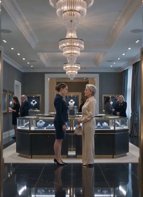 The Grant & Vale Jewelers flagship boutique in Manhattan was a place where wealth announced itself before anyone spoke a single word.