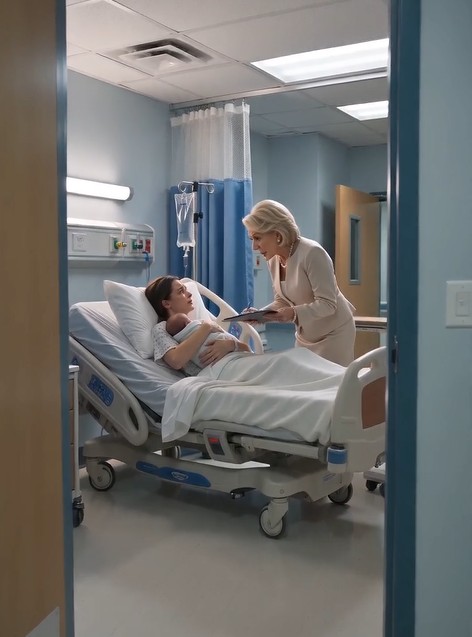 Julia had given birth to twins just hours earlier.  Her body was weak.  Her hands were trembling.  But the moment her mother-in-law stepped into the VIP recovery suite, Julia knew something was terribly wrong.