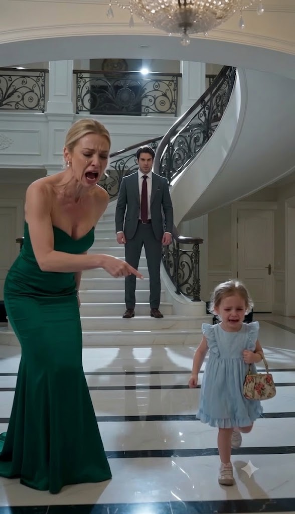 “Get out of my house!” — the fiancée screamed at the little maid’s daughter… but when the billionaire came down the stairs, he discovered a truth that changed his life forever.